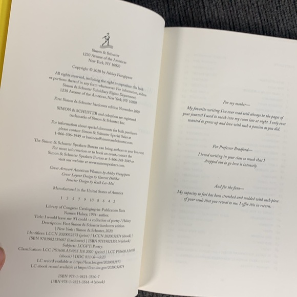 I Would Leave Me if I Could by Halsey Book of Poetry - Picture 5 of 7